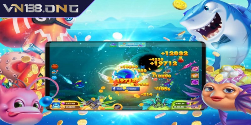 Tải game bắn cá miễn phí - Tận hưởng trải nghiệm đỉnh cao  1 Thiết kế với giao diện game vô cùng ấn tượng